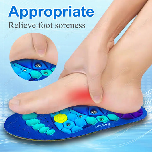 Magnetic Therapy Insoles – Massage & Slimming Shoe Pads