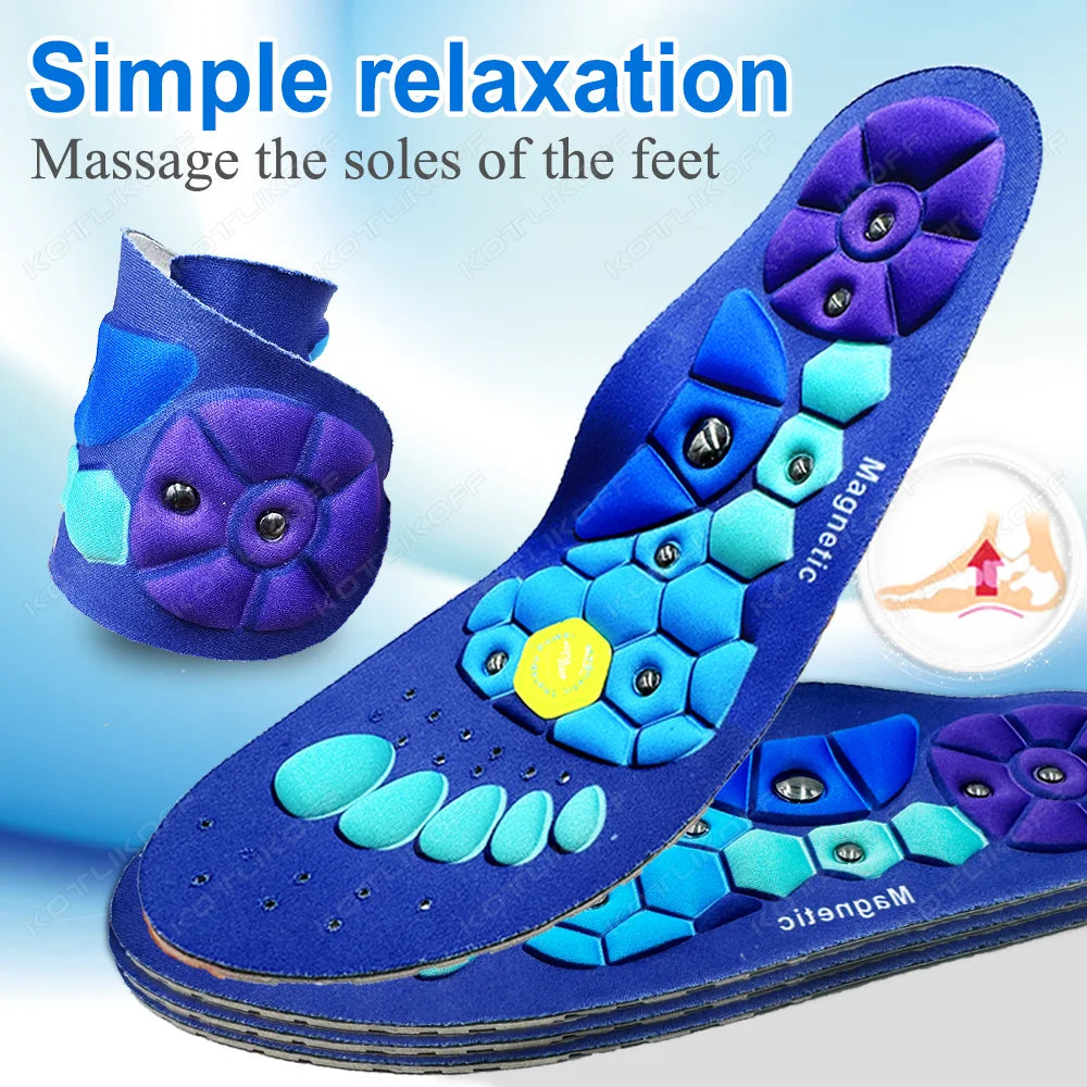 Magnetic Therapy Insoles – Massage & Slimming Shoe Pads